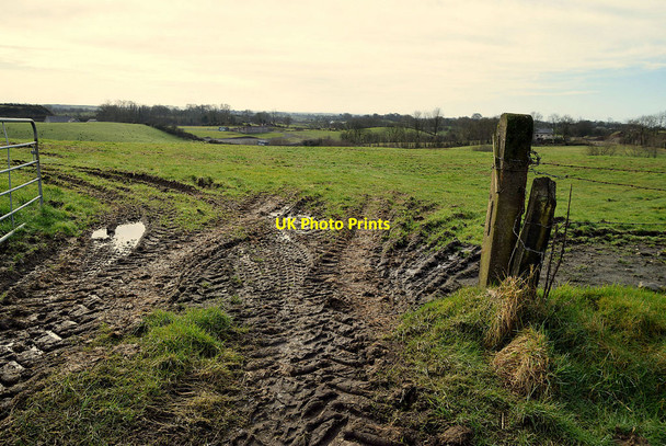 Photo 6"x4" Muddy entrance to field, Oxtown Mountfield\/H5378 c2022
