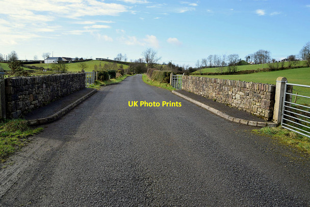Photo 6"x4" Bridge along Cloghan Road Mountfield\/H5378 c2022