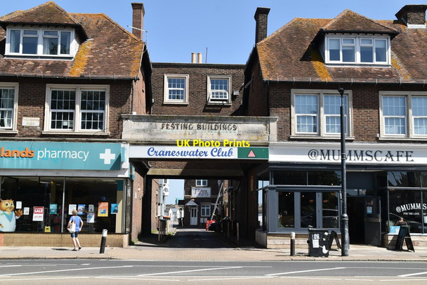 Photo 6"x4" Festing Buildings Eastney c2021