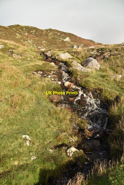 Photo 6"x4" Moorland stream Carrick\/G5979 c2021