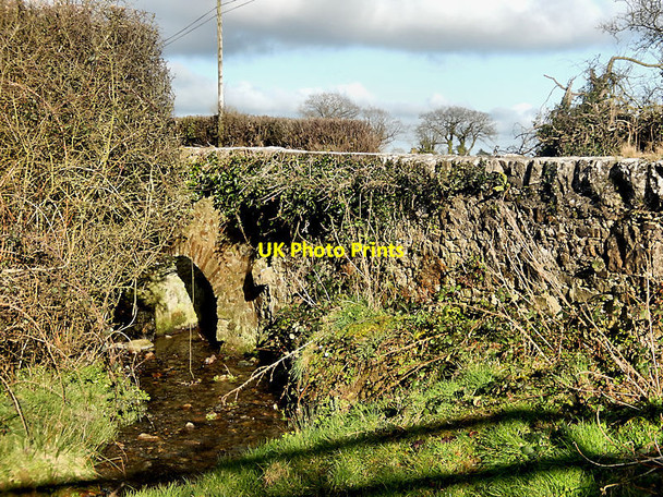 Photo 6"x4" Small Bridge Drangan c2022
