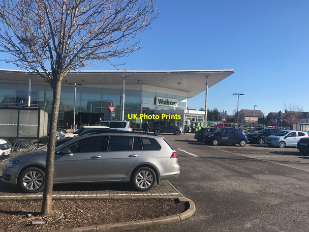 Photo 6"x4" Waitrose Lichfield Lichfield c2022