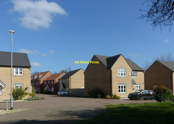 Photo 6"x4" Wood Close (Tongue Way housing), Ruddington Brook Hill\/SK5633 c2022