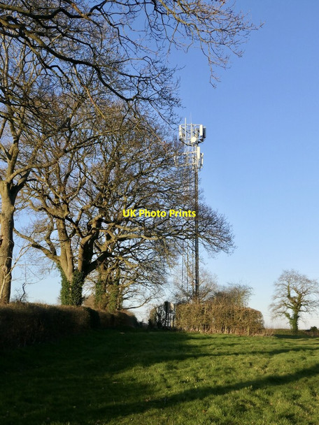 Photo 6"x4" Mobile mast, Fromes Hill Halmond's Frome c2022