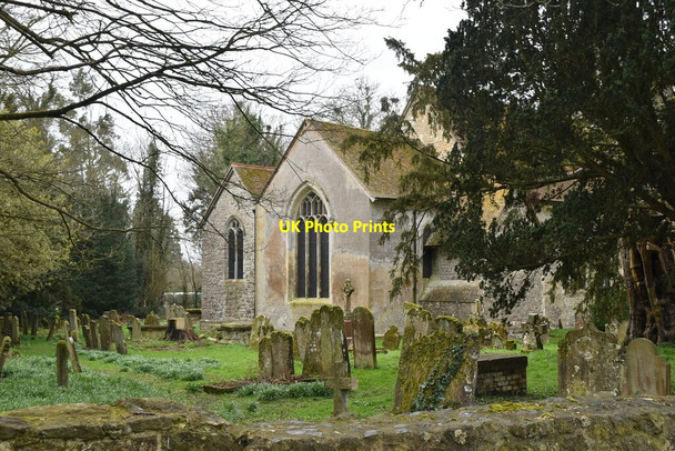 Photo 6"x4" Church of St Mary Hunton\/TQ7149 c2021