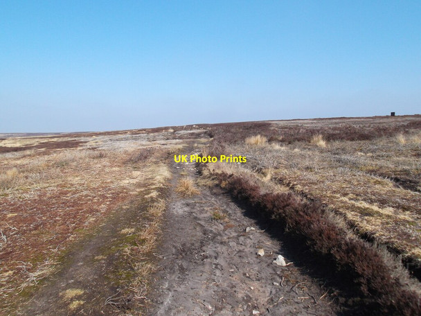 Photo 6"x4" Path on Simon Howe Rigg Howl Moor c2022