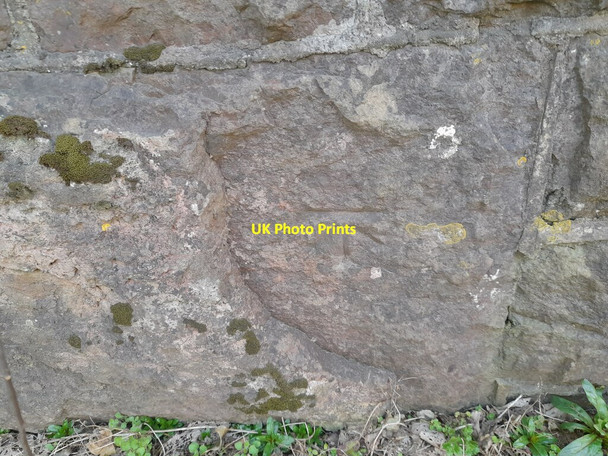 Photo 6"x4" Ordnance Survey Cut Mark Pembroke\/Penfro c2022 P8