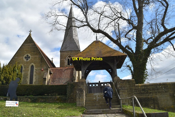 Photo 6"x4" Church of St James Titsey c2021