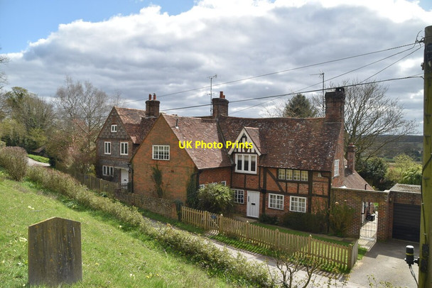 Photo 6"x4" Church Cottage Titsey c2021