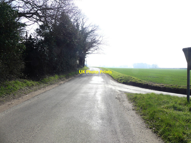 Photo 6"x4" South on rural road Skeyton Corner c2022