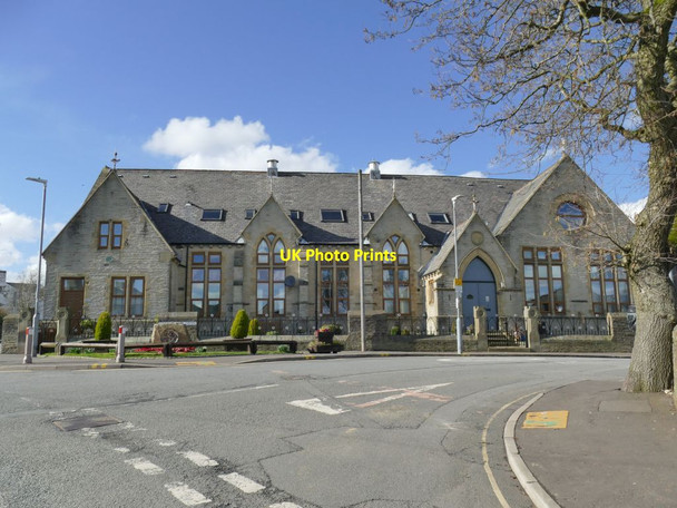 Photo 6"x4" Former Primary School, Northowram Green Halifax c2022