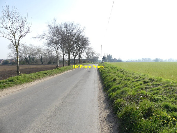 Photo 6"x4" South on Felmingham Road Skeyton Corner c2022