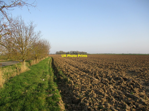 Photo 6"x4" Ploughed field off Frampton Roads Sandholme\/TF3337 c2022