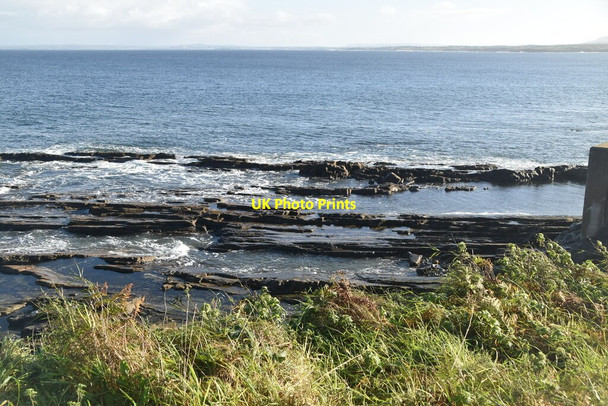 Photo 6"x4" Rocky shore Mullaghmore c2021