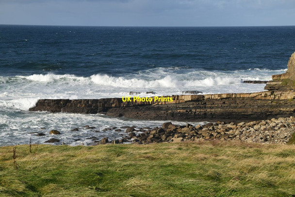 Photo 6"x4" Rocky coastline Mullaghmore c2021