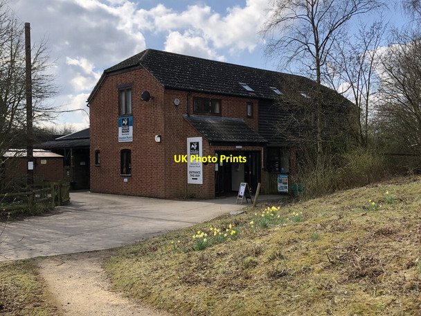 Photo 6"x4" Entrance to Brandon Marsh Nature Reserve Ryton-on-Dunsmore c2022