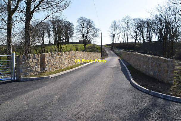 Photo 6"x4" Bridge along Dreenan Road Beragh c2022
