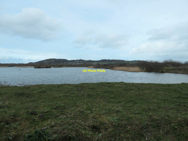 Photo 6"x4" Eastern lagoon, RSPB Conwy Bryn-rhys c2022