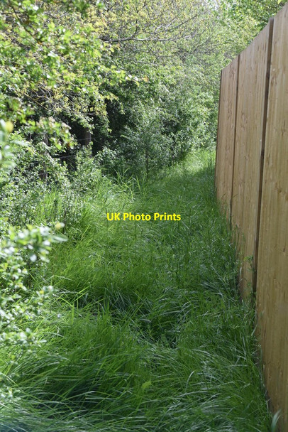 Photo 6"x4" Follow the fenced footpath Further Quarter c2021