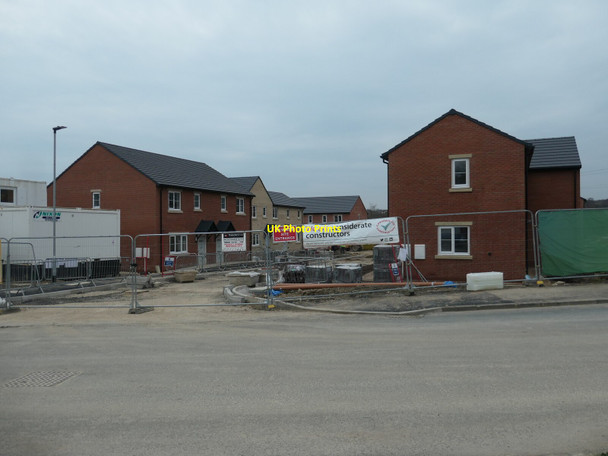 Photo 6"x4" Construction site, off Billingham Close Ossett c2022