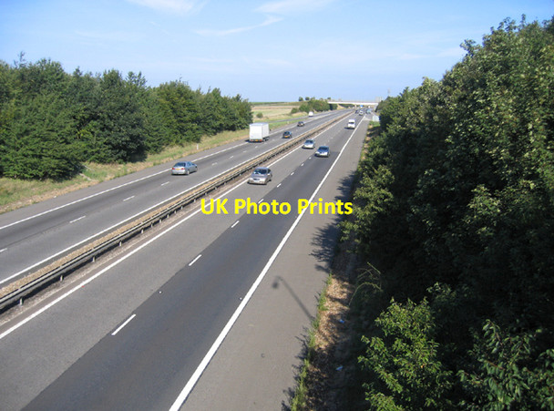 Photo 6"x4" M11 from Junction 10, Duxford, Cambs Heathfield\/TL4546 c2005
