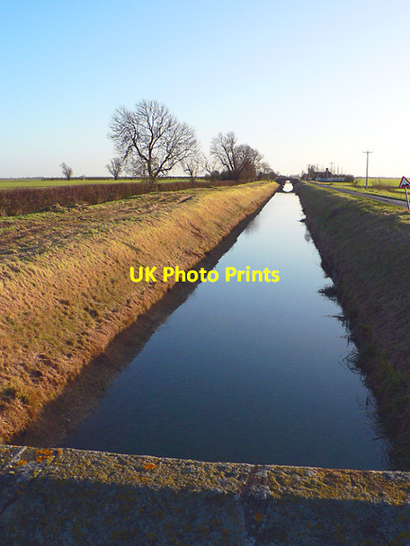 Photo 6"x4" Newham Drain Moorhouses\/TF2756 c2006 P1