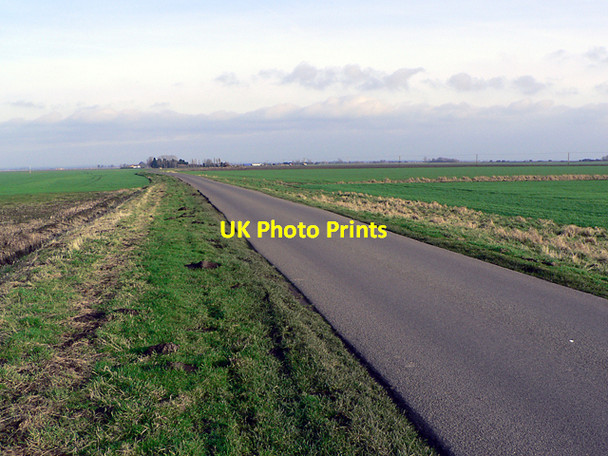 Photo 6"x4" Metheringham Fen Sots Hole c2006