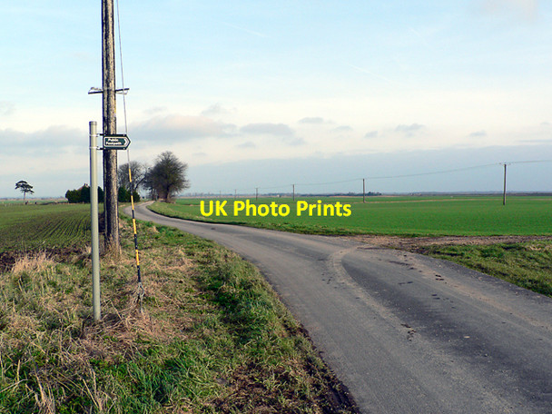 Photo 6"x4" Metheringham Fen Sots Hole c2006