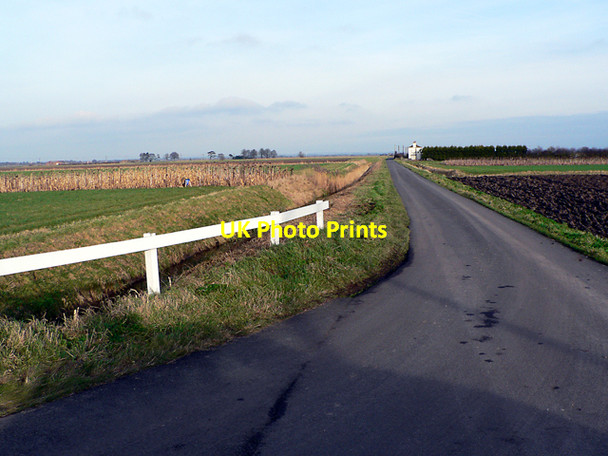 Photo 6"x4" Metheringham Fen Sots Hole c2006