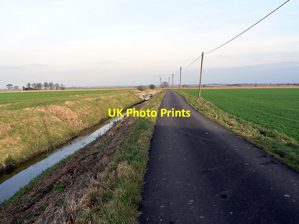Photo 6"x4" Metheringham Fen Sots Hole c2006 P2