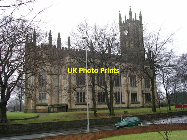 Photo 6"x4" All Saint's Church, Stand, Whitefield Whitefield\/SD8106 c2006