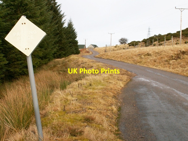 Photo 6"x4" Passing place by Balnagordonach Clune\/NH7925 c2006