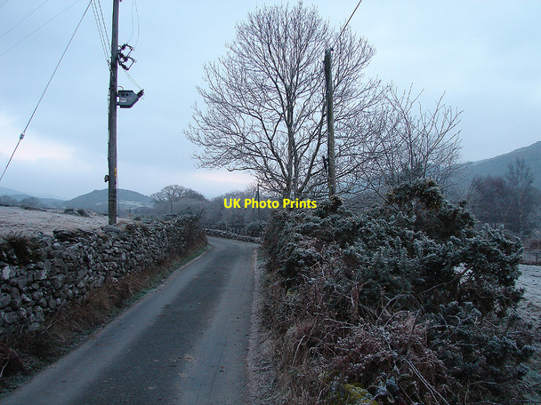 Photo 6"x4" Lane at Pen-y-bont on the way to Cwm Bychan Pen-y-bont\/SH6028 c2006