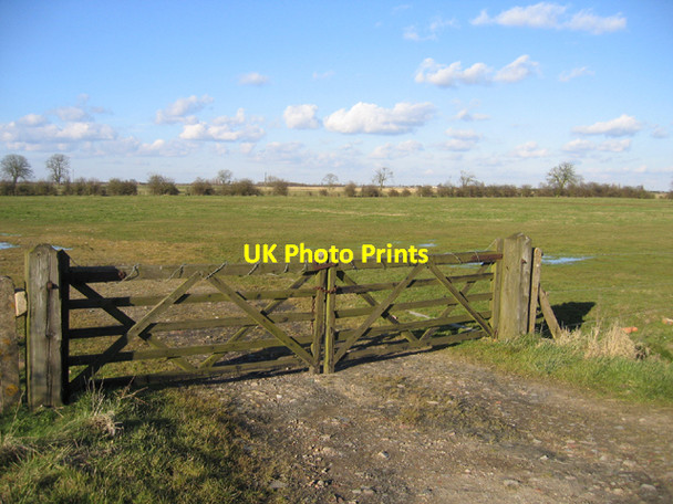 Photo 6"x4" View from the Boardsides towards Algarkirk Fen, Lincs North End\/TF2341 c2006