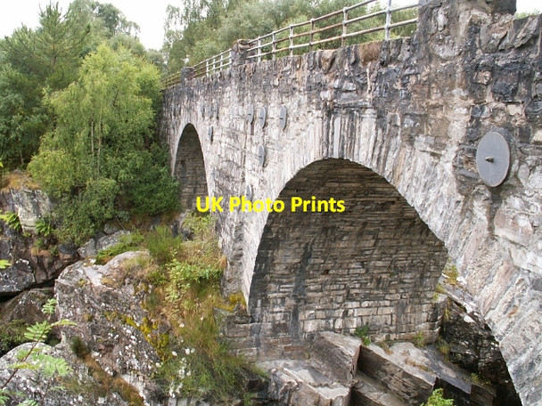 Photo 6"x4" Allt Dubh bridge Strath Garve \/ Srath Gairbh c2005 P1