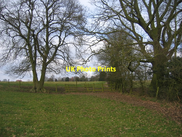 Photo 6"x4" Footpath from Cladswell Cookhill c2006
