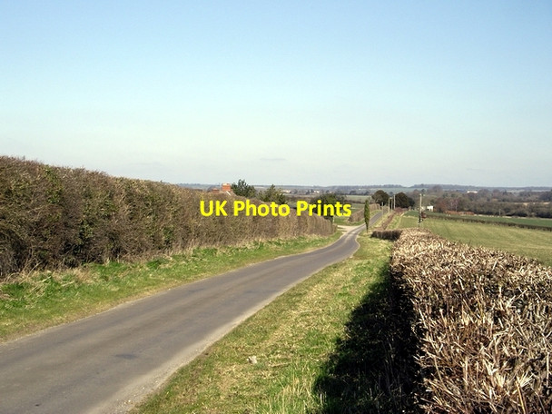 Photo 6"x4" Wonston Lane South Wonston c2006