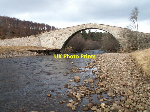 Photo 6"x4" Sluggan Bridge from the south Sluggan c2006