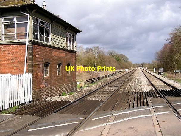 Photo 6"x4" Gloucester to Chepstow Railway Line Awre c2006