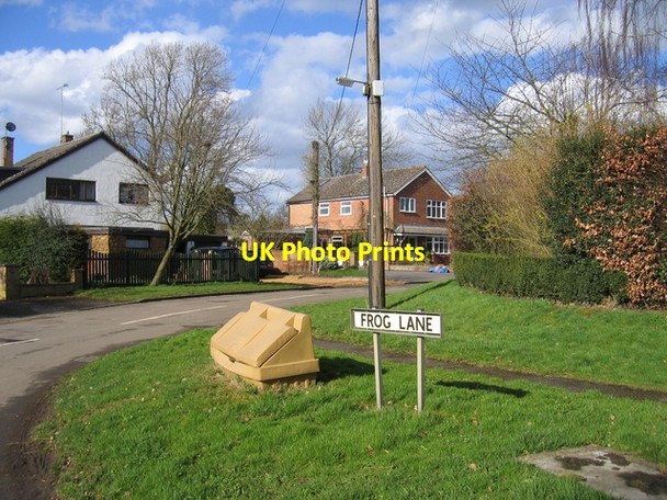 Photo 6"x4" Frog Lane, Upper Boddington Upper Boddington c2006