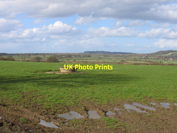 Photo 6"x4" Water trough near Highlands Farm Upper Boddington c2006