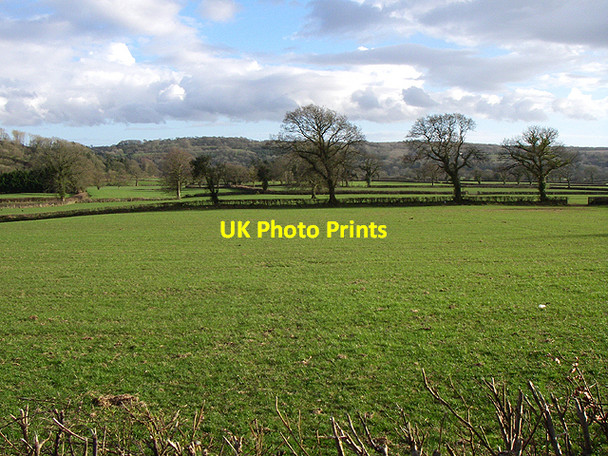 Photo 6"x4" Flood plain Pont-ar-gothi c2006