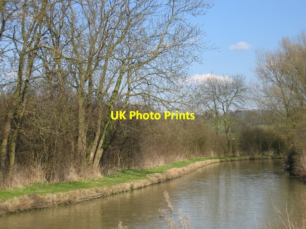 Photo 6"x4" Oxford Canal Stoneton c2006