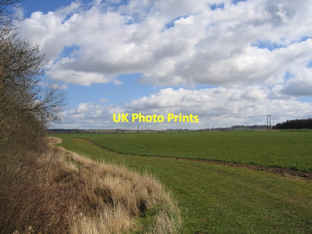 Photo 6"x4" Footpath to Priors Hardwick Marston Doles c2006
