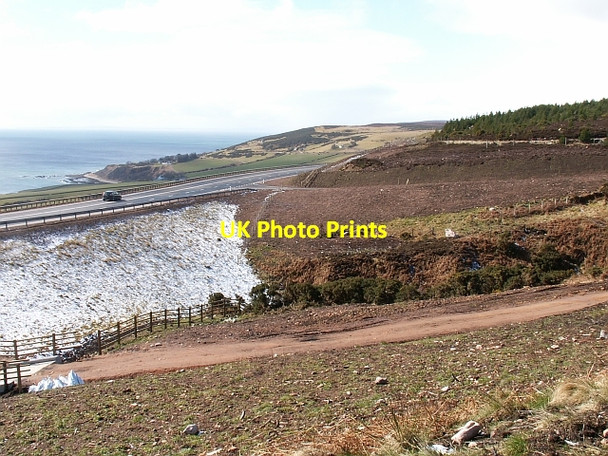 Photo 6"x4" New road above Navidale Navidale c2006