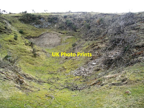 Photo 6"x4" Disused quarry, Hamilton Hill Peebles\/NT2540 c2006