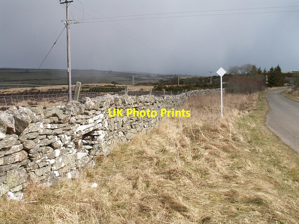 Photo 6"x4" Drystone dyke, Balnabruich Badnagie c2006