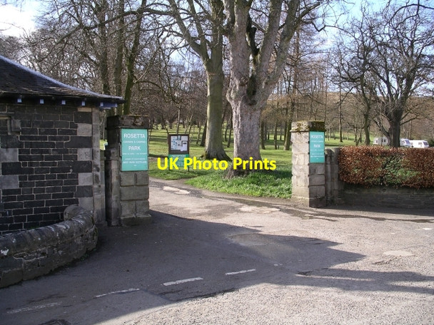Photo 6"x4" Entrance, Rosetta Camping and Caravan Park Peebles\/NT2540 c2006
