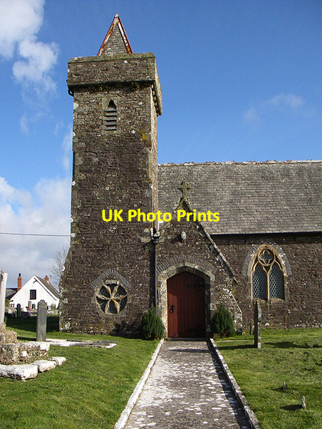 Photo 6"x4" Llansadurnen Church Llansadurnen c2006