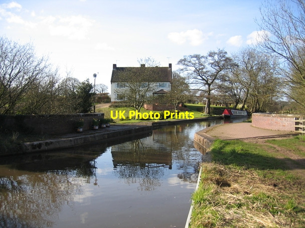 Photo 6"x4" Worcester and Birmingham Canal crossing the aqueduct near Barnt Green Alvechurch c2006